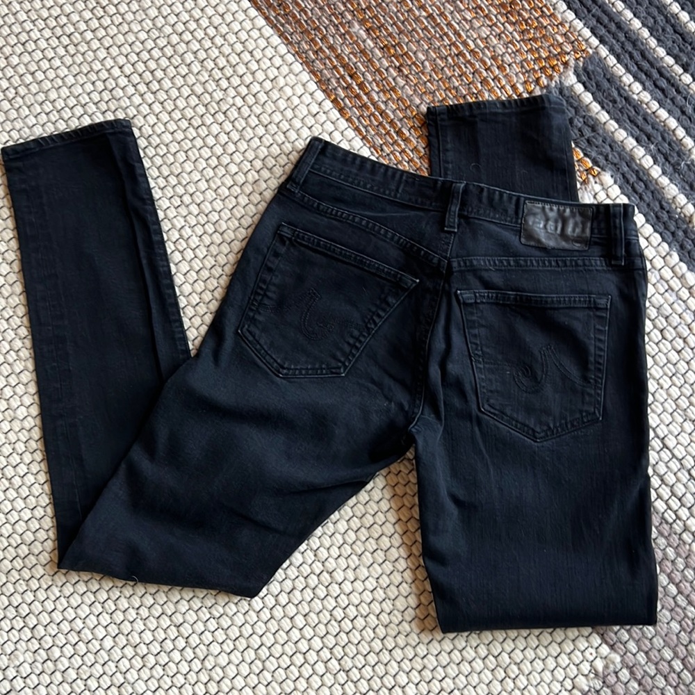 AG Adriano Goldschmied Black 30x32 jeans